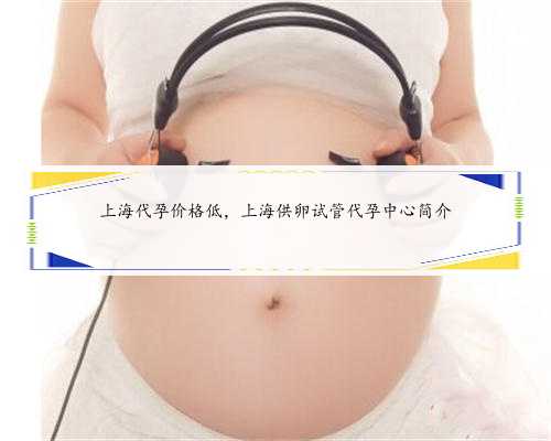 上海代孕价格低，上海供卵试管代孕中心简介