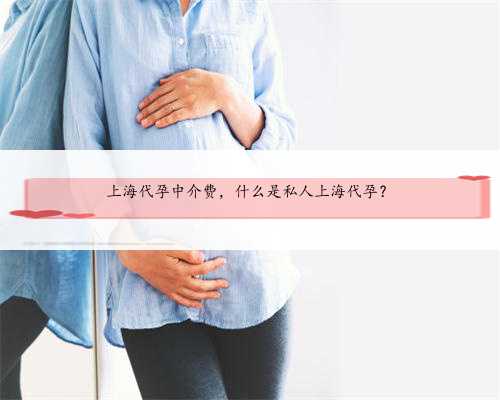 上海代孕中介费，什么是私人上海代孕？