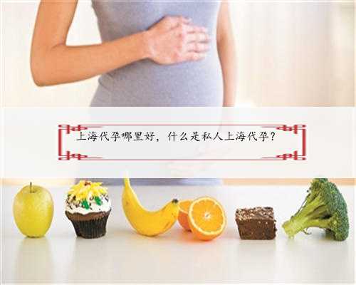上海代孕哪里好，什么是私人上海代孕？